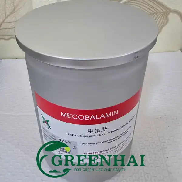 Vitamin B12 Mecobalamin 13422-55-4 Greenhai Nutritionals China Supplier